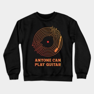 ANYONE CAN PLAY GUITAR (RADIOHEAD) Crewneck Sweatshirt